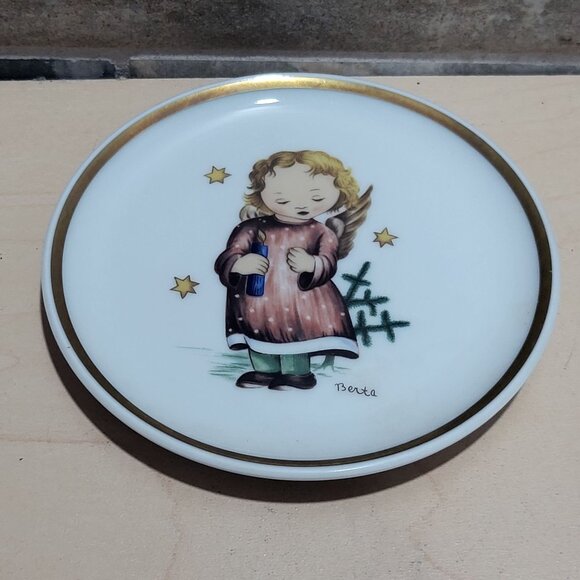 Schmid Berta Starlight Angel Hummel Museum Miniature Plate Collection 1978 - Picture 8 of 9